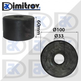 Буферен тампон Ø 33 х Ø 100 х 60 mm